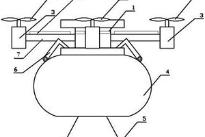 雙動力四旋翼農(nóng)用噴灑無人機(jī)