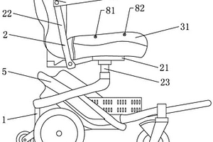 具有健康監(jiān)測功能的電動(dòng)輪椅車