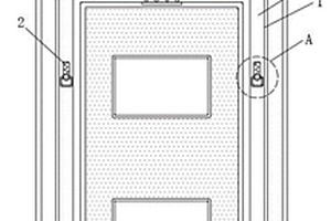 手機(jī)鋰電池用具有按壓固定結(jié)構(gòu)的防護(hù)蓋板