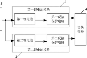 鋰電池的電源電路