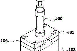 鋰離子電池壓蓋機(jī)上的氣缸調(diào)節(jié)結(jié)構(gòu)