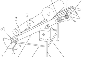 圓形柱鋰電池繞卷機(jī)的自動(dòng)上料裝置
