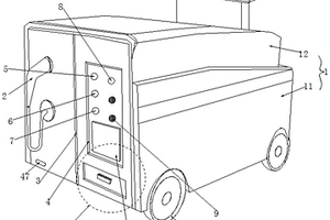 拉桿箱式的微型電動汽車用充電寶