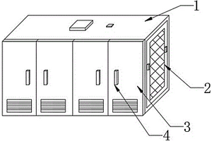 煤礦變壓器用便于通風防塵的防護裝置