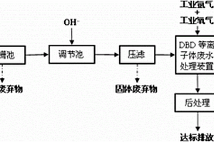 線形DBD等離子體有機(jī)廢水處理裝置