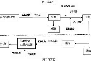 從磷石膏渣場廢水中回收高純度氟和磷的方法