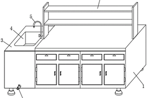 具備廢水收集功能的牙齒美白凝膠制備用試驗(yàn)臺(tái)