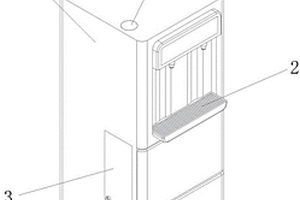 帶有冷藏柜的飲水一體機
