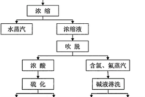 污酸中去除氟、氯離子的處理方法