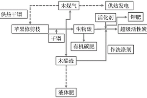 利用蘋果修剪廢枝制備的超級電容炭及制備方法和應(yīng)用