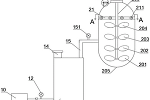 節(jié)能建筑材料生產(chǎn)用固液混合反應(yīng)罐