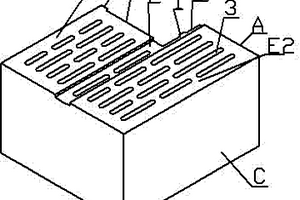 具有L形多排交錯排列空心孔保溫砌塊