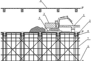 深基坑內(nèi)支撐平臺(tái)結(jié)構(gòu)機(jī)械悶拆方法及結(jié)構(gòu)