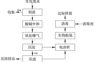 一種生化系統(tǒng)用廢水處理工藝