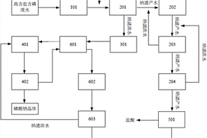 一種含鹽含磷廢水資源化處理系統(tǒng)