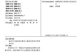 超高沖擊強(qiáng)度廢舊聚苯乙烯復(fù)合材料及其制備方法