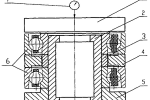 組配角接觸球軸承軸向游隙測(cè)量裝置