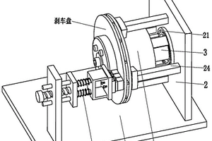 一種汽車剎車盤生產(chǎn)性能測試系統(tǒng)及測試方法