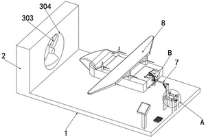 一種固定翼飛機(jī)抗風(fēng)性能檢測(cè)裝置