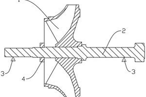 一種葉輪動平衡工具軸
