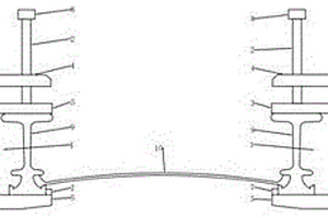 一種橋梁伸縮裝置密封橡膠帶檢測(cè)夾具