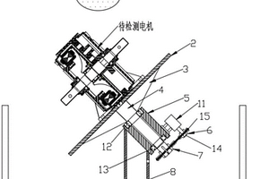 一種電機(jī)淋水試驗(yàn)旋轉(zhuǎn)臺(tái)