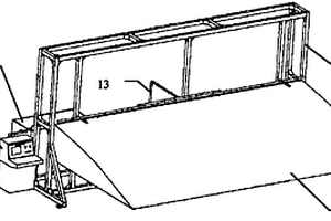 一種建筑用曲臂遮陽篷耐積水荷載性能的測(cè)試設(shè)備