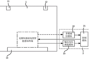 無源局部放電類智能感知終端的電池性能檢測(cè)裝置