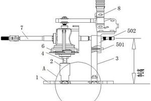 一種汽車電動(dòng)轉(zhuǎn)向器減速機(jī)總成性能檢測(cè)通用治具