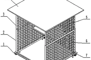 一種電桿力學(xué)性能檢測(cè)用防護(hù)設(shè)備