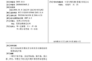 用于可尋址的生物化學(xué)分析的具有微托板的微圖案化平板