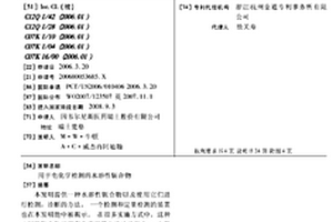 用于電化學(xué)檢測(cè)的水溶性軛合物