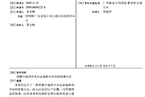 降糖中成藥中非法添加格列齊特的檢測方法