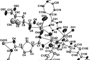 鎘金屬有機(jī)框架材料及其制備方法和應(yīng)用