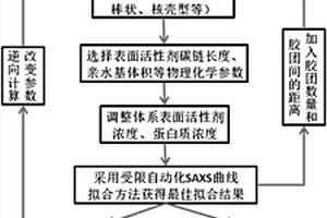 基于SAXS的蛋白質(zhì)與表面活性劑復(fù)合物模型及解析方法