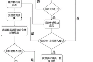 基于機器視覺及光譜檢測的智能冰箱及運行方法