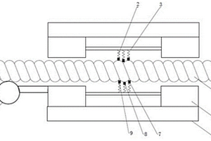 鋼絲繩無(wú)損檢測(cè)的股波消噪裝置