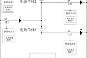 基于MOS管實現(xiàn)鋰電池電能主動均衡的電路