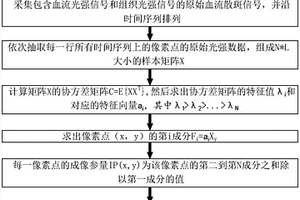 基于成分分析的散斑血流成像方法和裝置