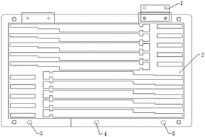 用于分割成品PCB拼板的工模夾具