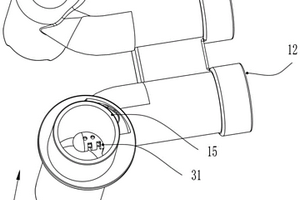 溫濕度傳感器安裝結(jié)構(gòu)及呼吸機(jī)