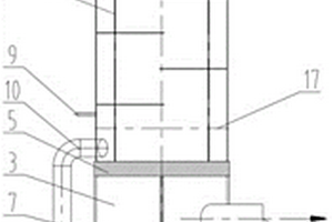 具有大面積疏冷段的立式低壓加熱器