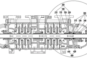 礦漿多級離心泵高壓端密封機構