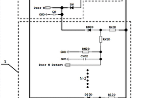 檢測車門開關(guān)狀態(tài)的報警電路