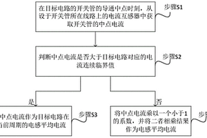 升/降壓電路的電感電流檢測(cè)方法、系統(tǒng)及裝置