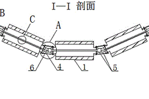 皮帶輸送機(jī)托輥連接失效檢測裝置及其檢測方法