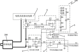 有刷直流電機(jī)的電流采樣及過流保護(hù)電路