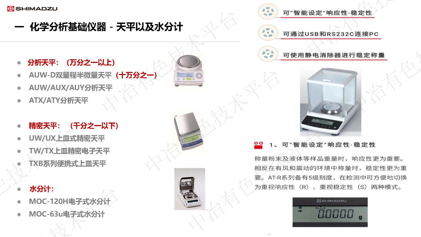 島津有色檢測綜合解決方案