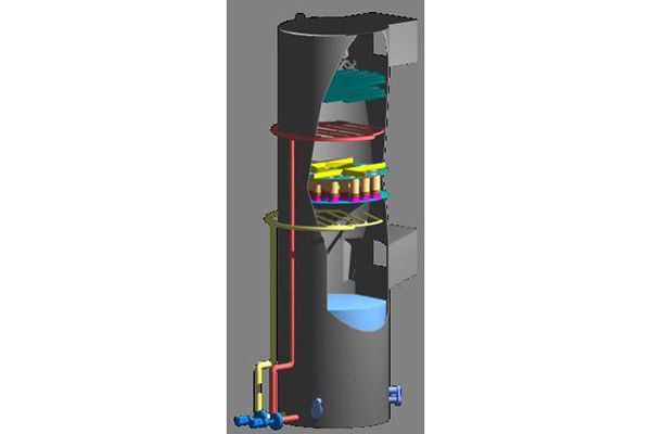 超強湍流傳質(zhì)塔的優(yōu)勢廣泛適用于在各種工業(yè)窯爐煙氣處理做到除塵脫硫脫硝一體化