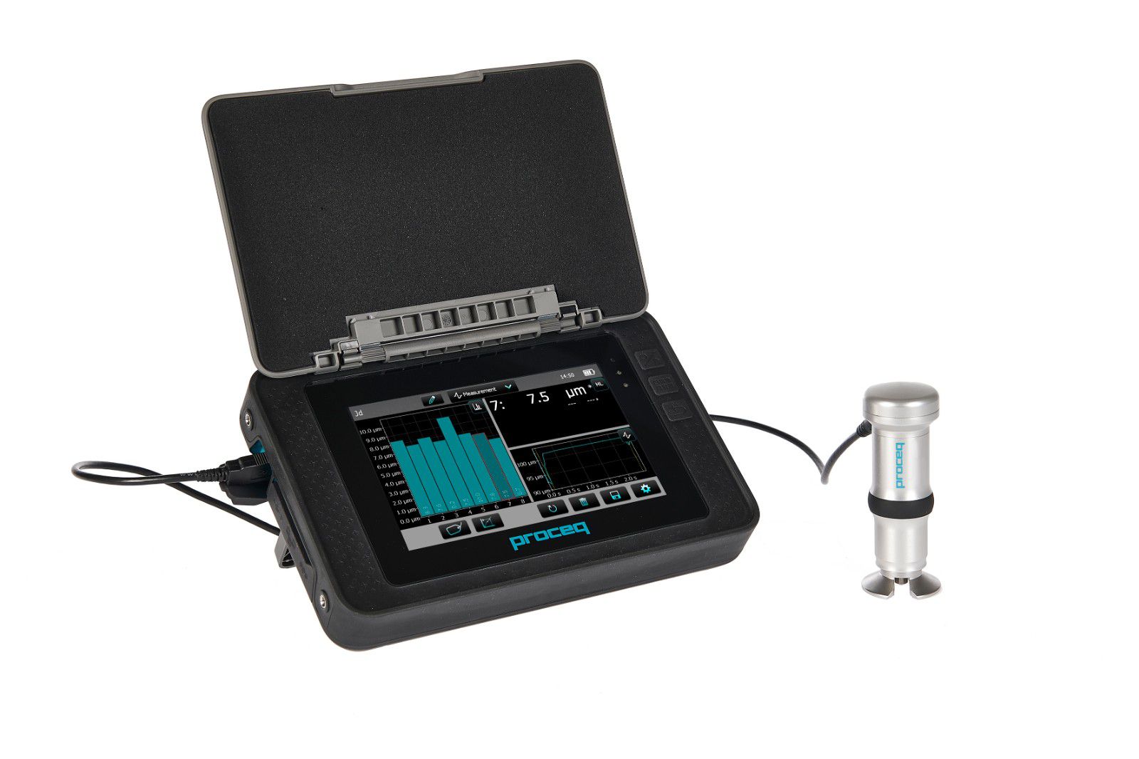 proceq博勢Equotip 550 Portable Rockwell便攜式洛氏硬度計(jì)